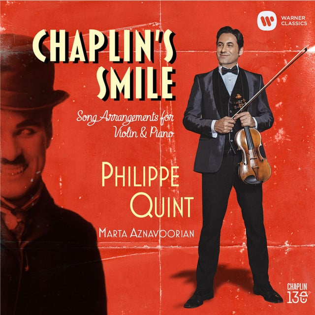 Chaplin's Smile: Song Arrangements for Violin and Piano - Cover