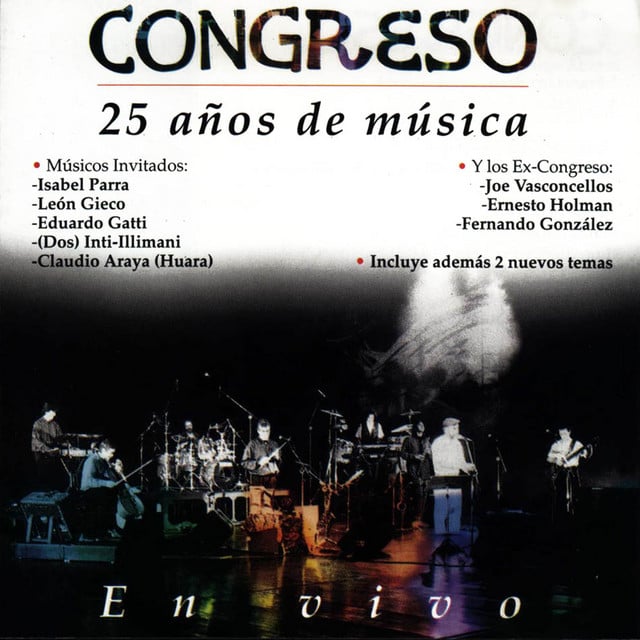 25 Años De Música (Live) - Cover