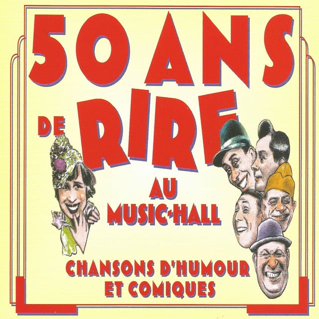 50 ans de rire au Music-Hall, vol. 8 (Bourvil et Fernandel) [Chansons d'humour et comiques] - Cover