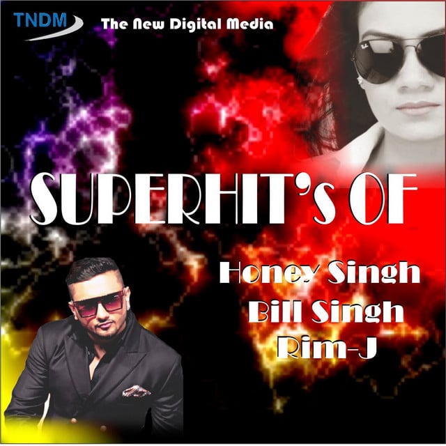 Superhit's of Honey Singh, Bill Singh, Rim-J - Cover