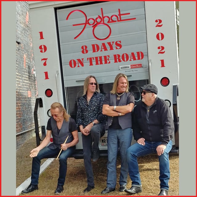8 Days on the Road (Live) - Cover