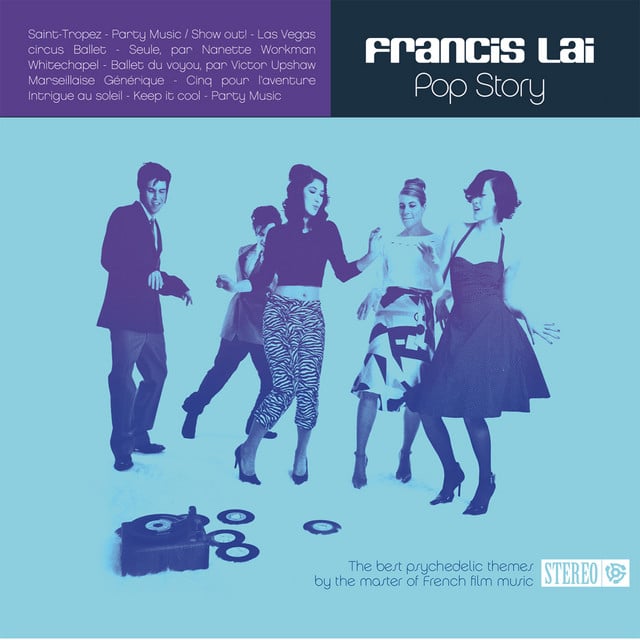 Pop Story (The Best Psychedelic Themes by the Master of French Film Music) - Cover