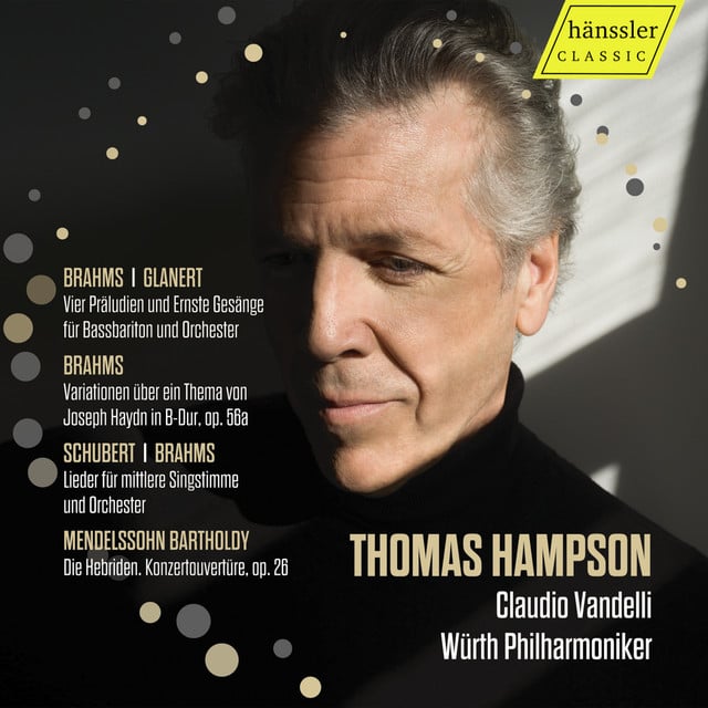Brahms, Schubert & Others: Orchestral Songs - Cover
