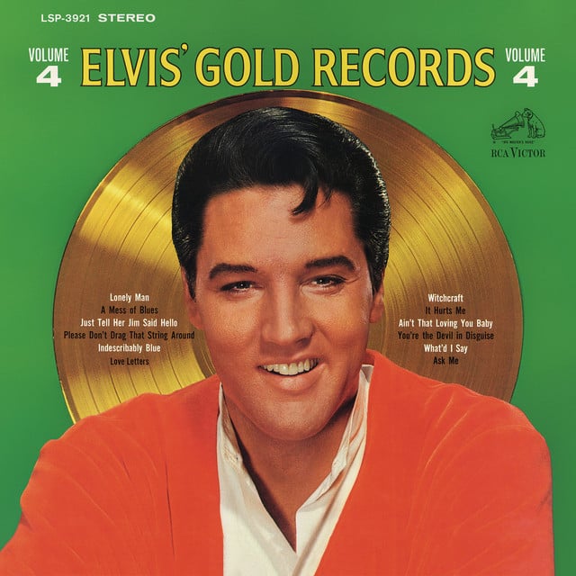 Elvis' Gold Records, Vol. 4 - Cover