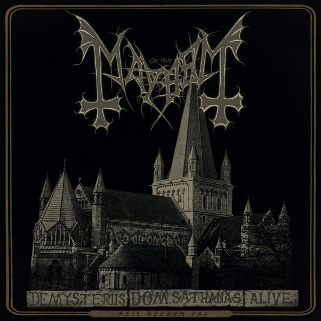 De Mysteriis Dom Sathanas Alive - Cover