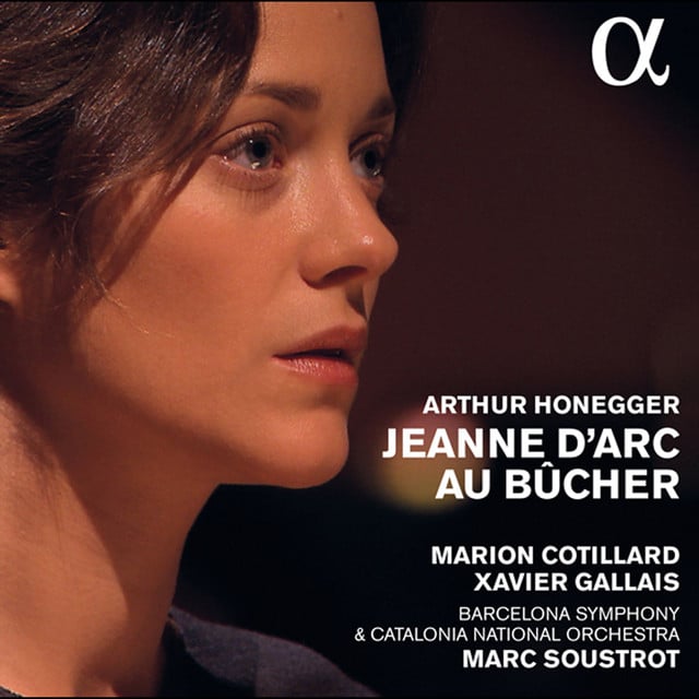 Honegger: Jeanne d'Arc au bûcher - Cover