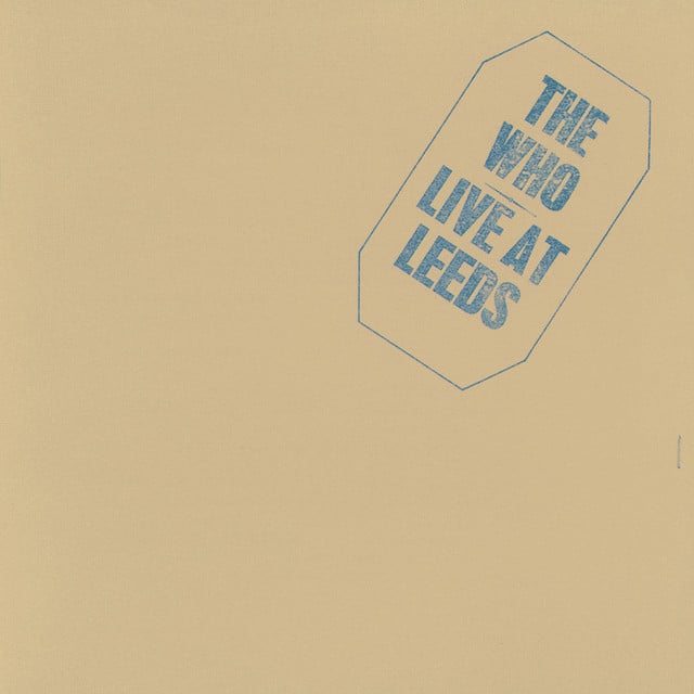 Live At Leeds (25th Anniversary Edition) - Cover
