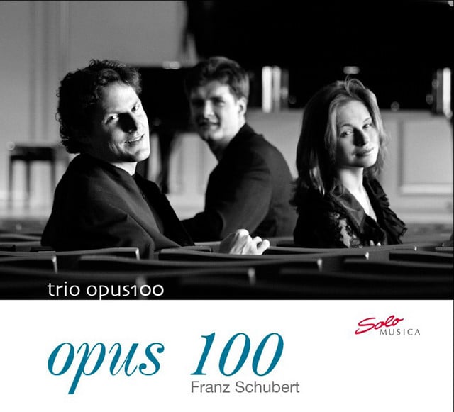 Schubert: opus 100 - Cover