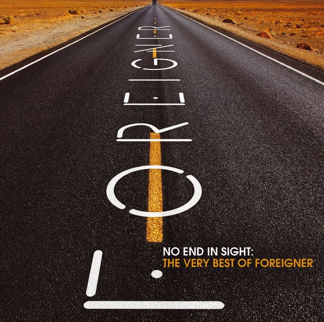 No End in Sight: The Very Best of Foreigner - Cover