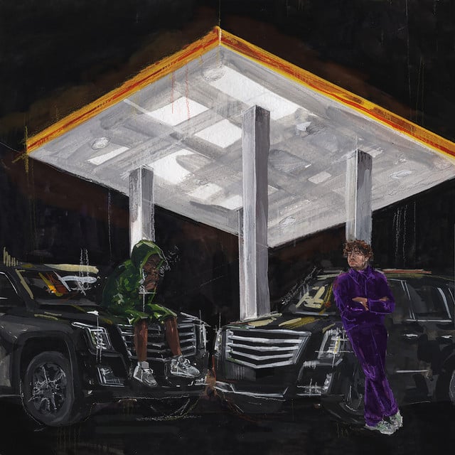 SUVs (Black on Black) - Cover
