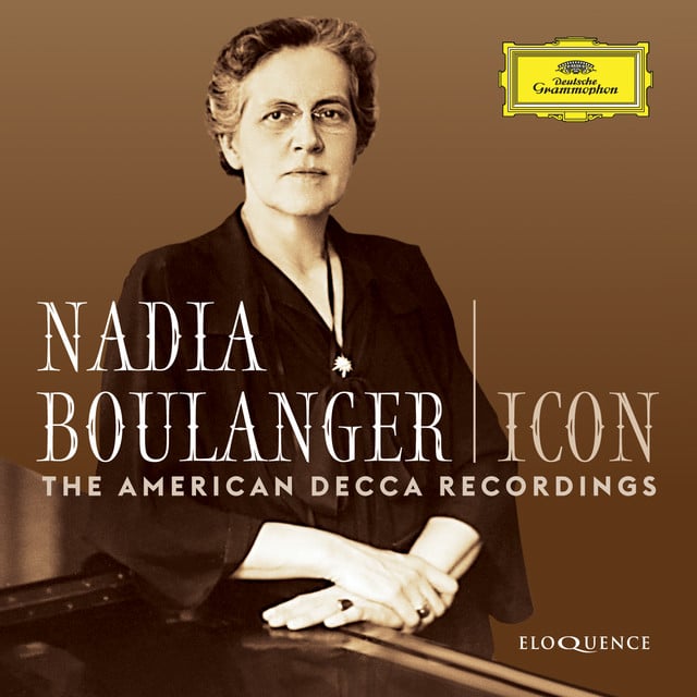 Nadia Boulanger - Icon - Cover