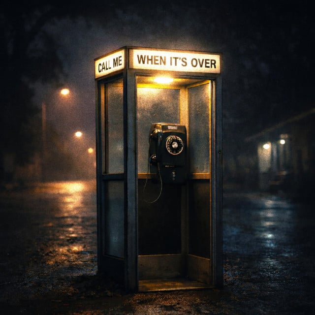 call me when it's over - Cover