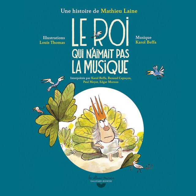 Le roi qui n'aimait pas la musique - Cover