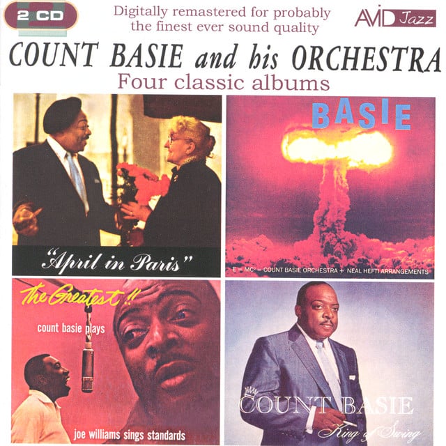 Four Classic Albums (April in Paris / King Of Swing / The Atomic Mr Basie / The Greatest - Count Basie Plays, Joe Williams Sings Standards) - Cover