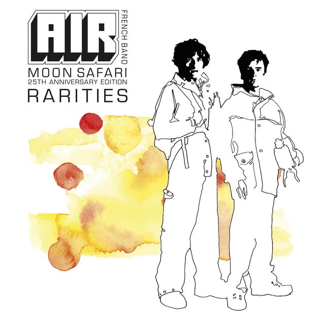 Moon Safari Rarities (25th Anniversary Edition) - Cover