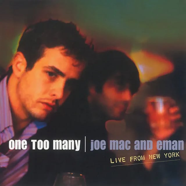 One Too Many: Live from New York - Cover