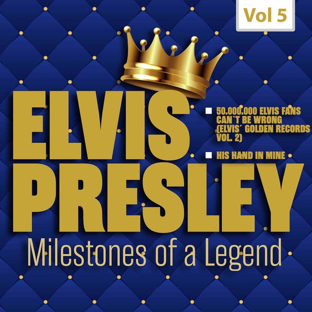 Milestones of a Legend - Elvis Presley, Vol. 5 - Cover