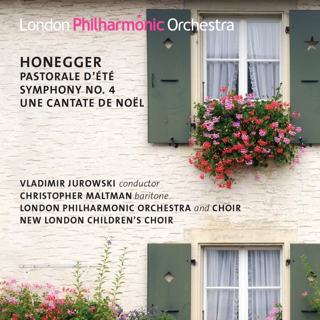 Honegger: Symphony No. 4, Une Cantate de Noël, Pastorale d'été - Cover