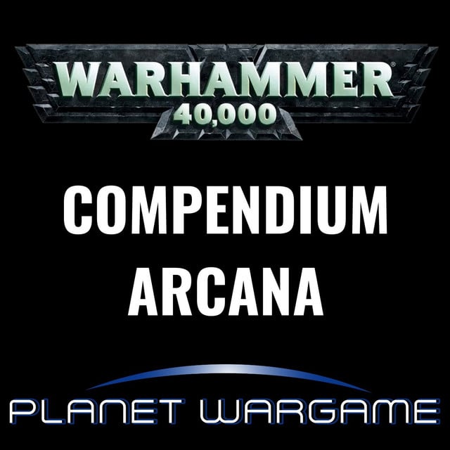 Compendium Arcana : Warhammer 40'000 - Cover