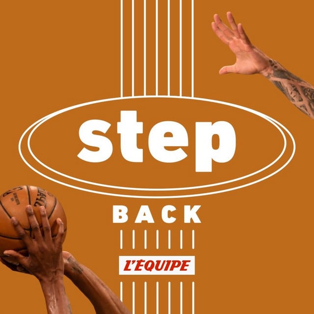 Step back, le podcast basket de L'Équipe - Cover