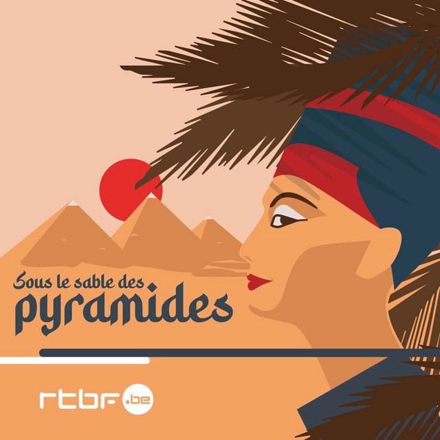 Sous le sable des Pyramides - Cover