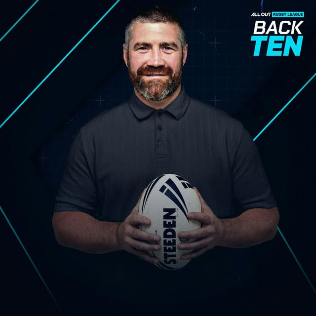 All Out Rugby League: Back Ten - Cover
