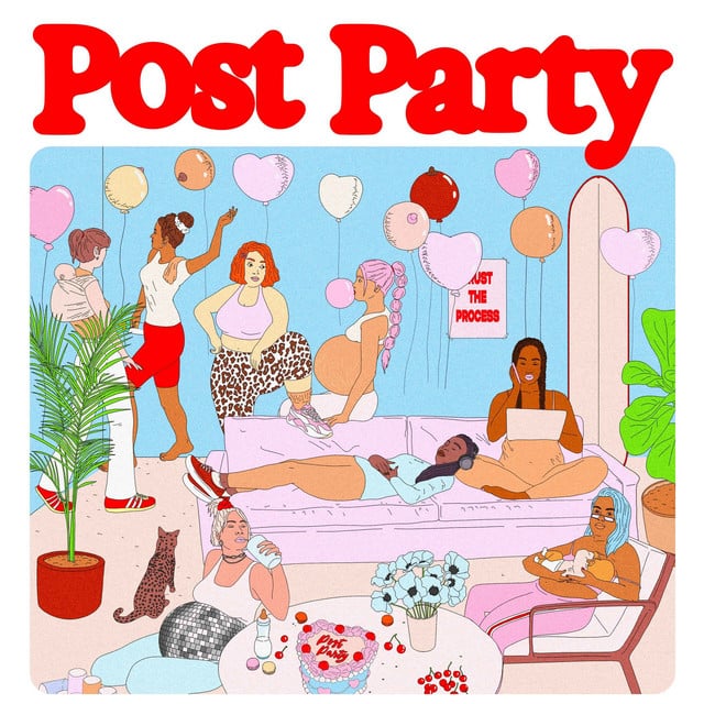 Post Party • récits et ressources post partum - Cover