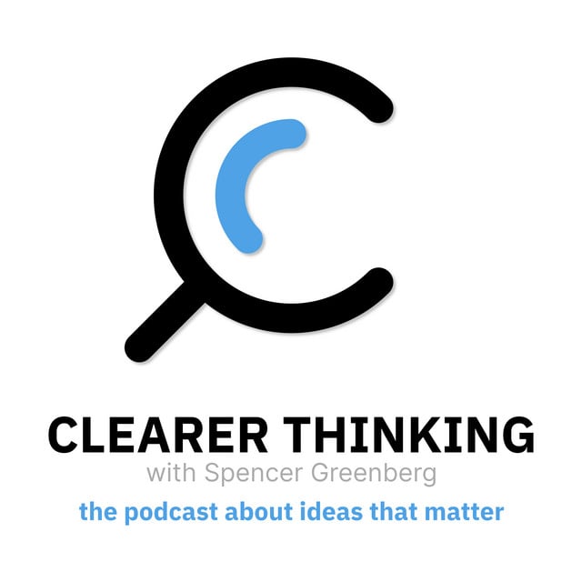 Clearer Thinking with Spencer Greenberg - Cover