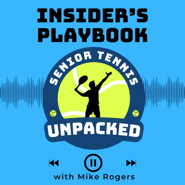 Insider's Playbook:  Smart Strategies for Competitive Senior Tennis Players Over 50 - Cover