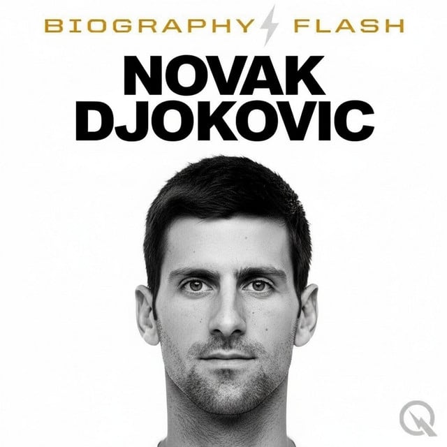 Novak Djokovic - Biography Flash - Cover