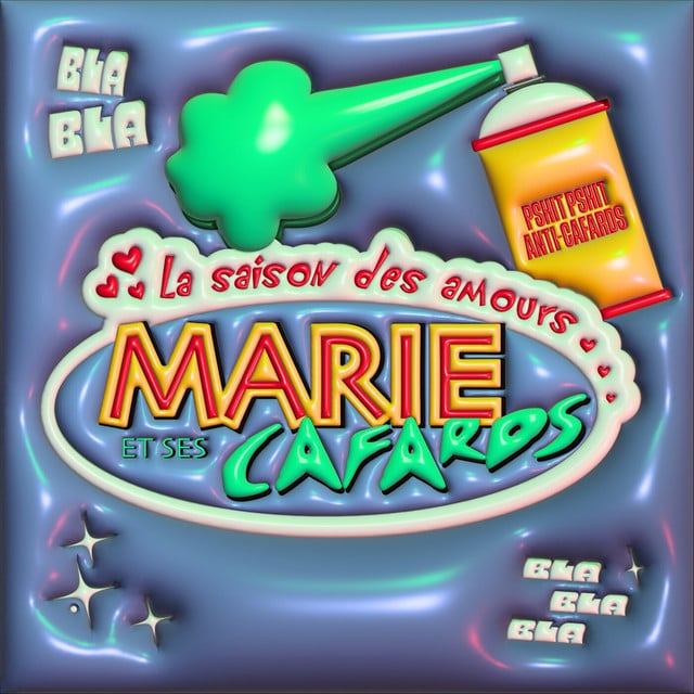Marie et ses cafards - Cover