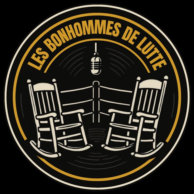 Les Bonhommes de lutte - Cover