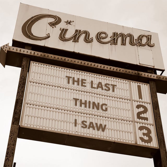 The Last Thing I Saw - Cover