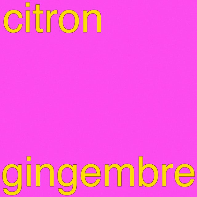 Citron Gingembre - Cover