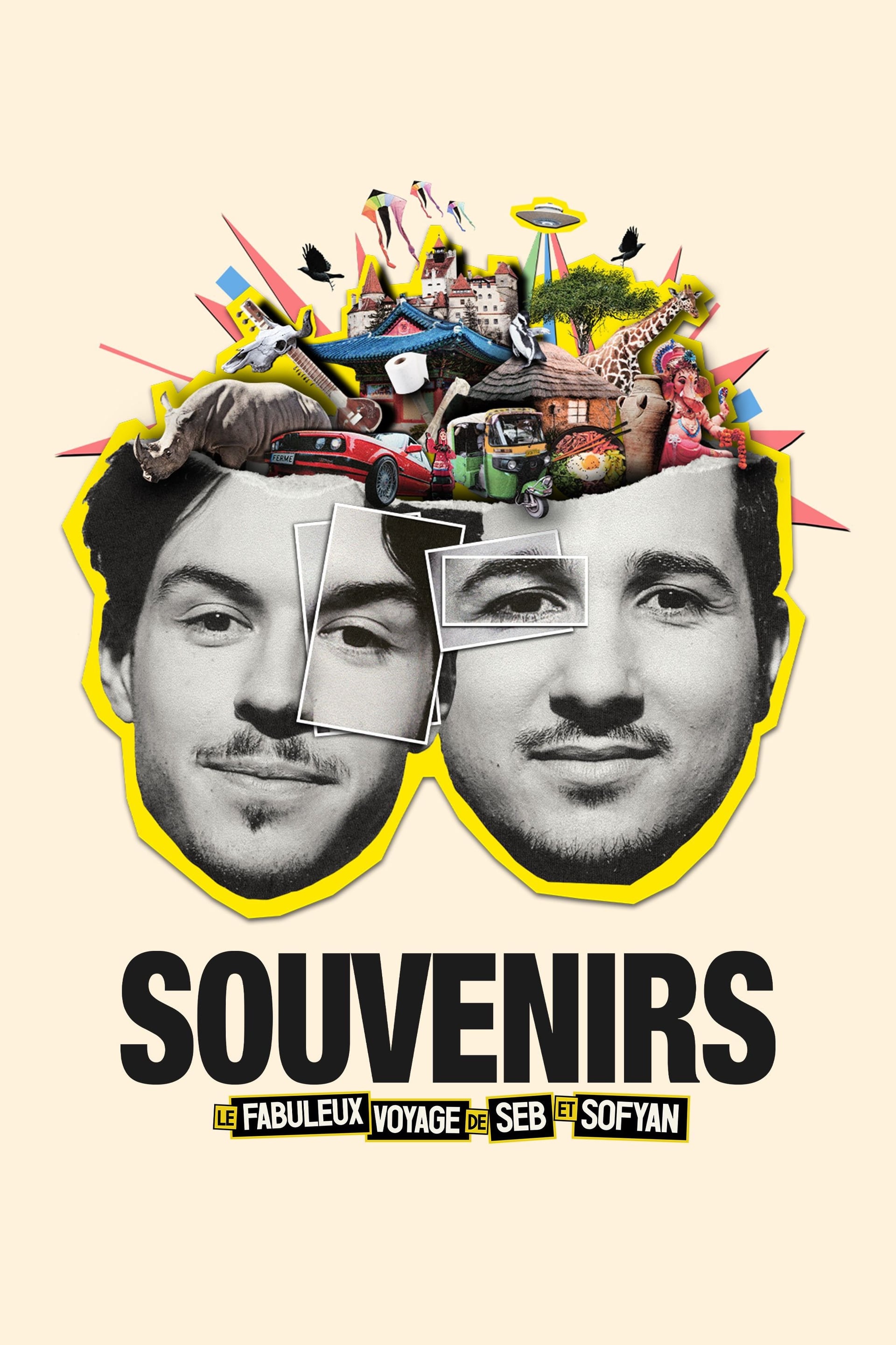 Souvenirs : le fabuleux voyage de Seb et Sofyan - Cover