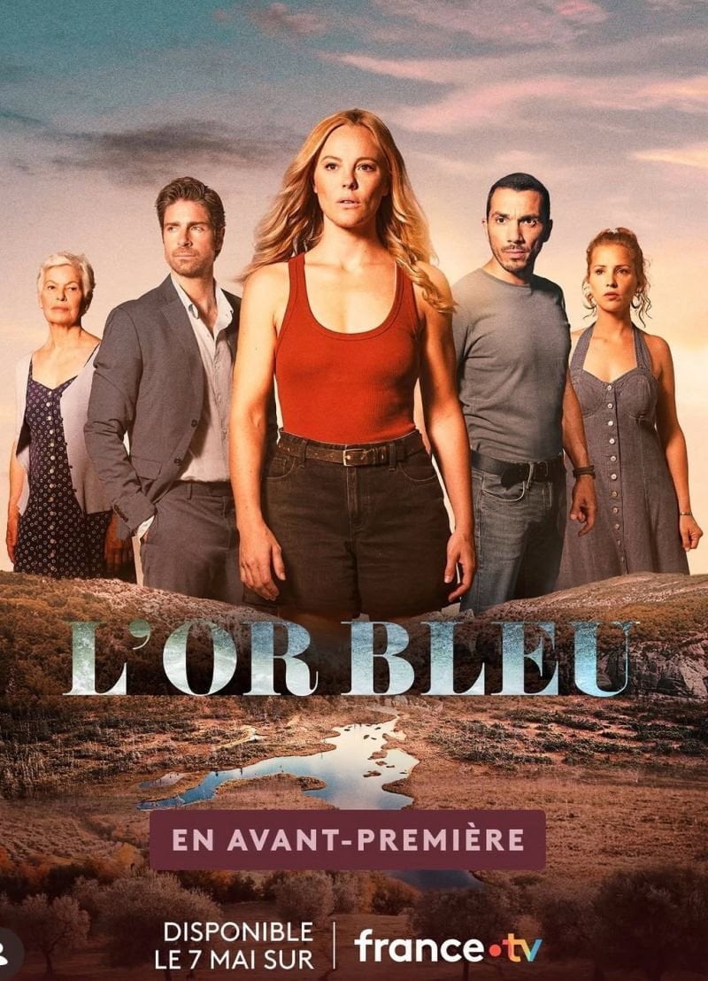 L'or bleu - Cover