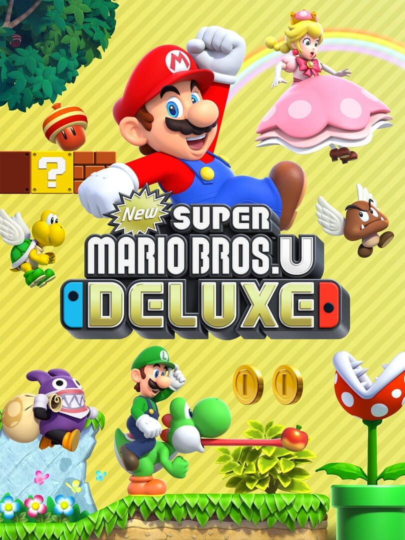 New Super Mario Bros. U Deluxe - Cover