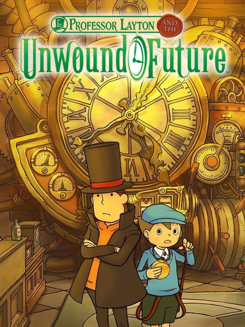 Professor Layton and the Unwound Future - Cover