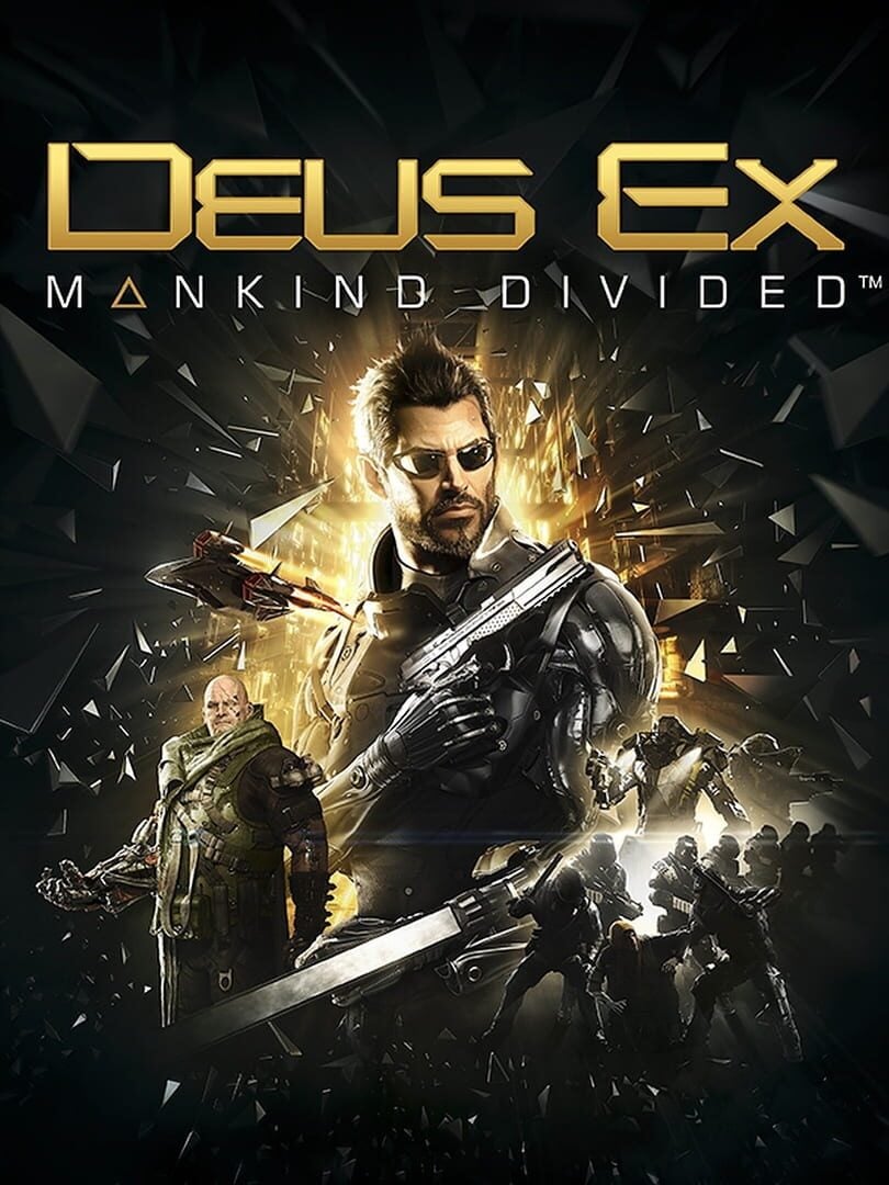 Deus Ex: Mankind Divided - Cover