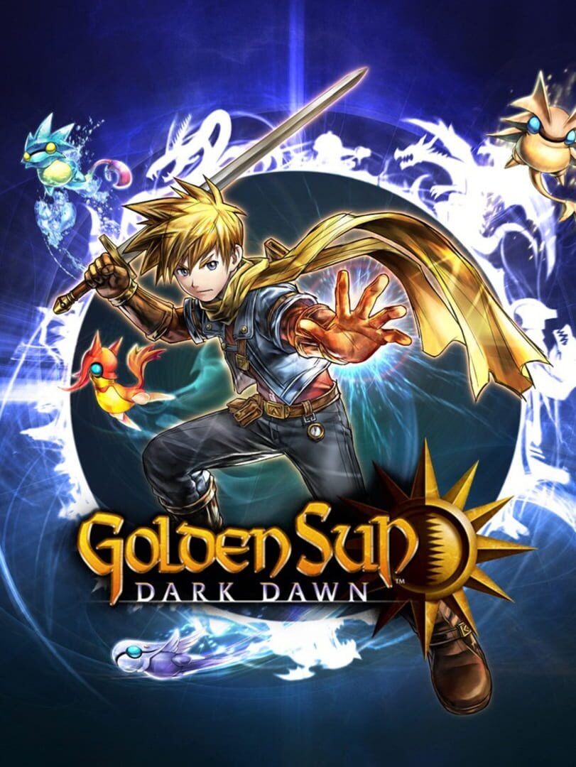 Golden Sun: Dark Dawn - Cover