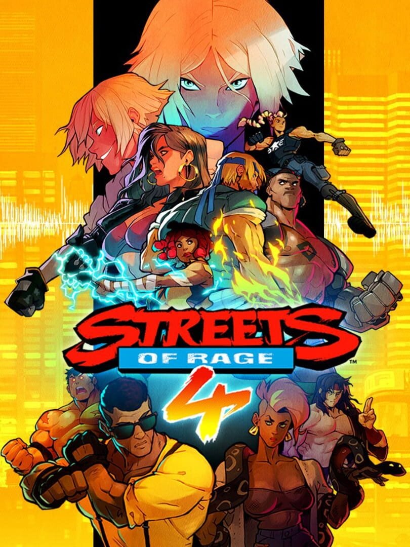 Streets of Rage 4 - Cover