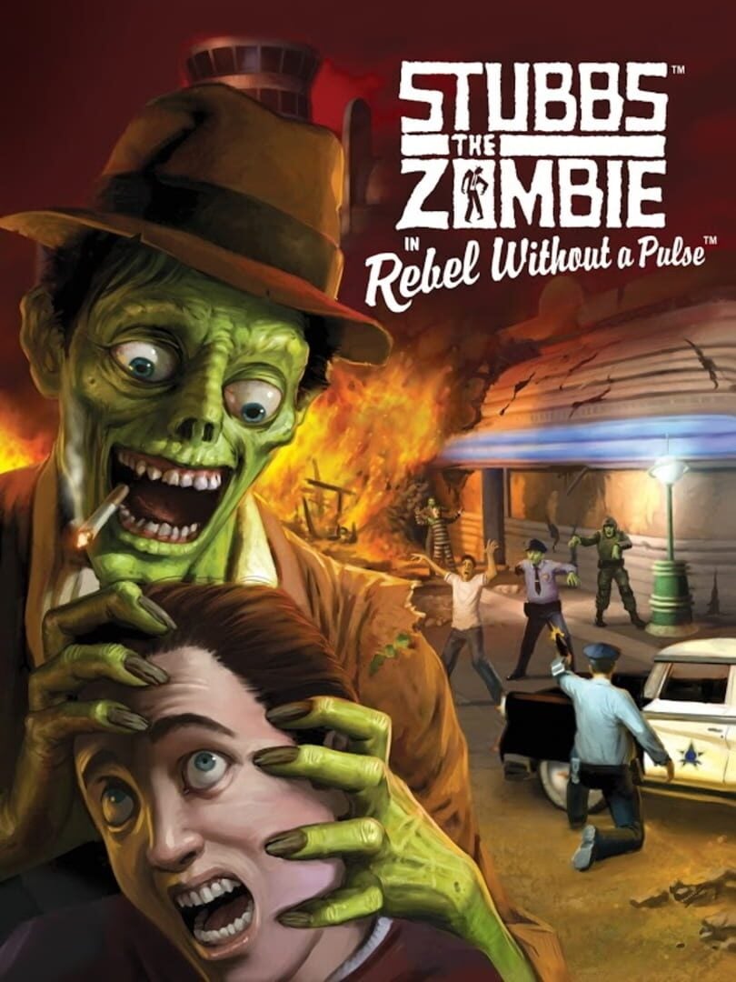 Stubbs the Zombie in Rebel Without a Pulse - Cover