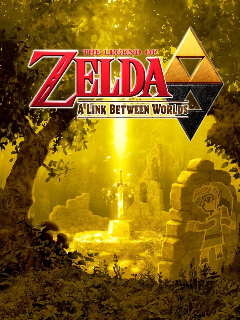 The Legend of Zelda: A Link Between Worlds - Cover
