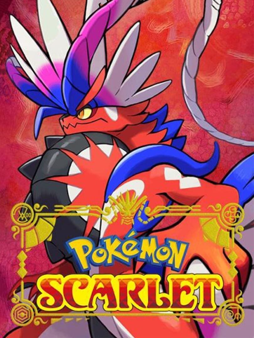 Pokémon Scarlet - Cover