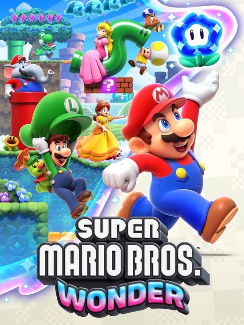 Super Mario Bros. Wonder - Cover