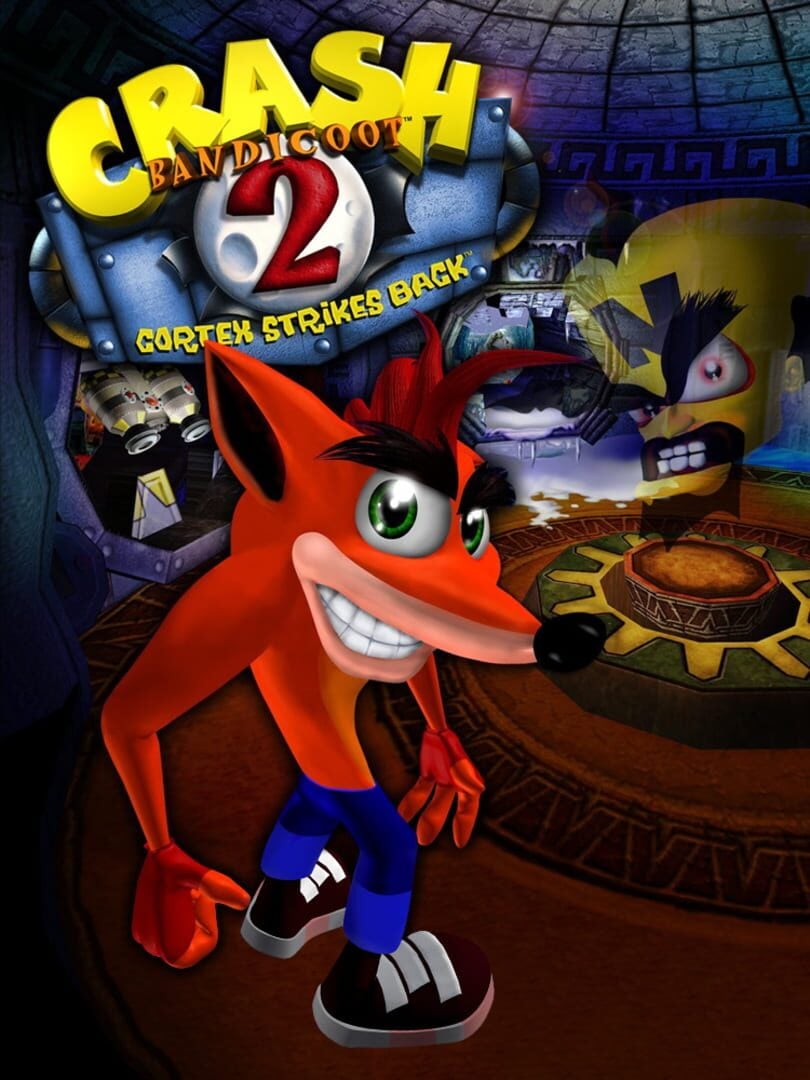 Crash Bandicoot 2: Cortex Strikes Back - Cover