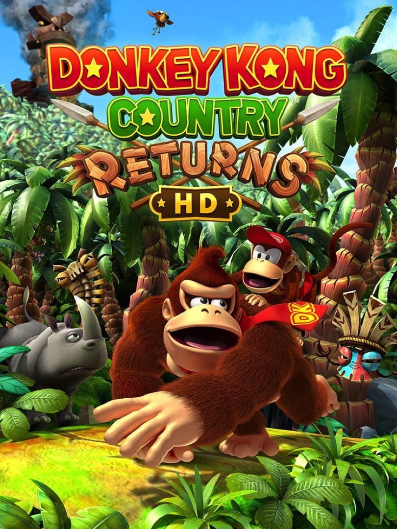 Donkey Kong Country Returns HD - Cover