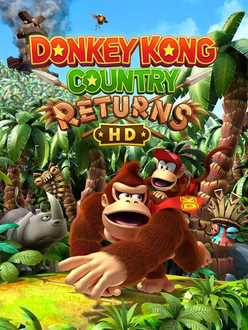 Donkey Kong Country Returns HD - Cover