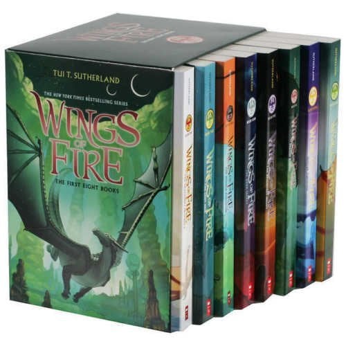 Wings of Fire Boxed Set, Books 1-8 The First Eight - Cover