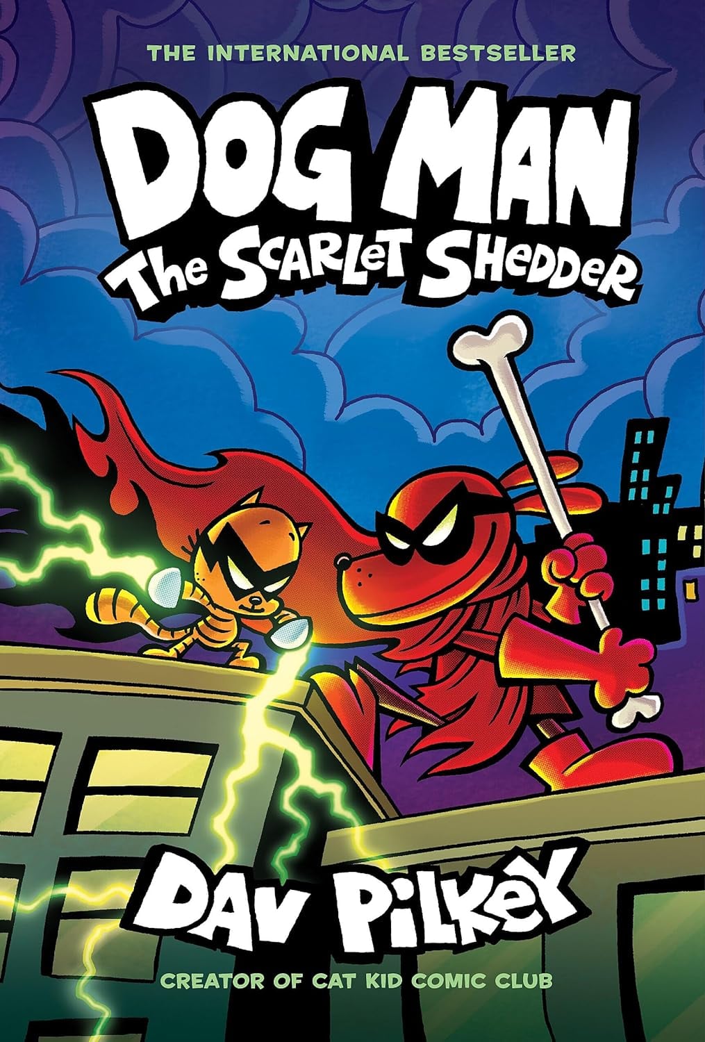 Dog Man: The Scarlet Shedder - Cover